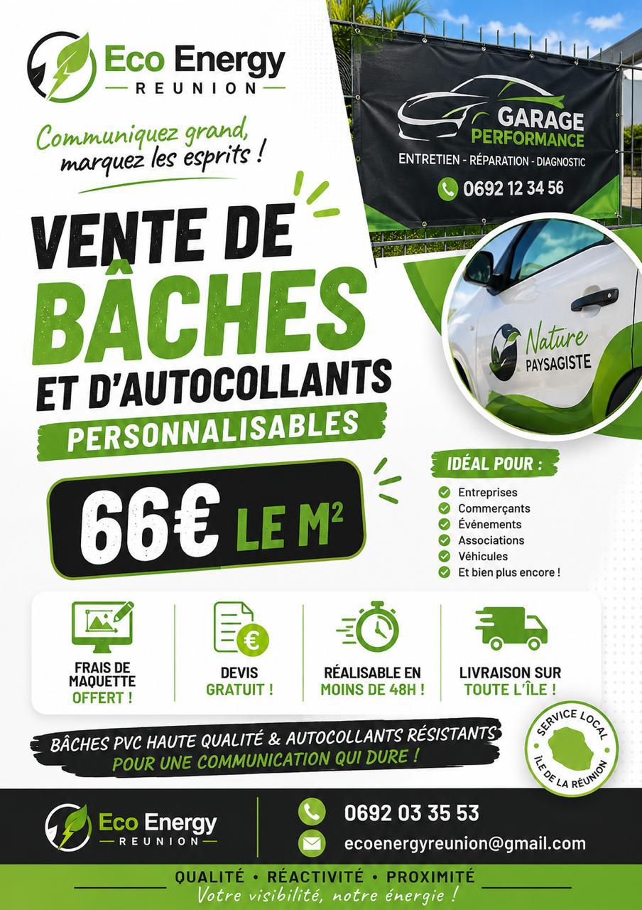 Bâche grand format sur mesure